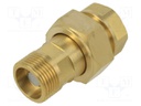 Shut-off valve for expansion vessels; G 3/4"; brass