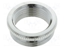Reduction of threads for glands; Int.thread: PG13,5; brass