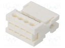 Connector: card edge; RAST 2.5; plug; female; angled 90°; PIN: 4