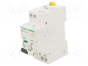 RCBO breaker; Inom: 6A; Ires: 100mA; Max surge current: 3kA; DIN