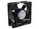 Fan: AC; axial; 230VAC; 119x119x38mm; 157.8m3/h; 47dBA; 2650rpm