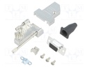 D-Sub; PIN: 15; plug; female; angled 45°; soldering; for cable
