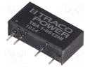 Converter: DC/DC; 1W; Uin: 4.5÷5.5V; Uout: 12VDC; Iout: 84mA; SIP7