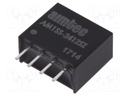 Converter: DC/DC; 1W; Uin: 21.6÷26.4V; 12VDC; Iout: 83mA; SIP4; 1.5g