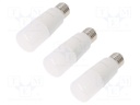 LED lamp; natural white; E27; 220/240VAC; 500lm; 6W; 240°; 4000K