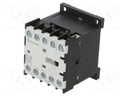Contactor: 4-pole; for DIN rail mounting; 6K; IP20