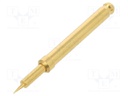 Test probe; Operational spring compression: 4.5mm; 5A; Ø: 1.8mm