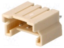 Socket; wire-board; male; Sherlock; 2mm; PIN: 3; THT; on PCBs; 2A