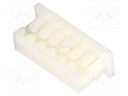Plug; wire-board; female; 1.25mm; PIN: 6; w/o contacts; for cable