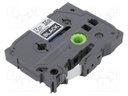 Tape; Width: 12mm; Colour: black; Character colour: white; L: 8m