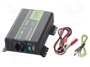 Converter: DC/AC; 300W; Uout: 230VAC; Out: AC sockets 230V; 90%; 12V