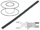 Wire; RS485; 1x2x22AWG; stranded; Cu; PVC; black; 152m