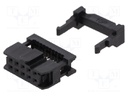 Plug; IDC; female; PIN: 10; IDC; for ribbon cable; 1.27mm