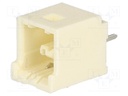 Socket; wire-board; male; CLIK-Mate; 1.5mm; PIN: 2; THT; PCB snap; 2A