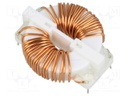 Inductor: wire; THT; 800uH; 60mΩ; 250VAC; -25÷120°C; Series: SC; 3A