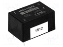Converter: AC/DC; 2W; Uout: 12VDC; Iout: 0.166A; 72%; Mounting: PCB