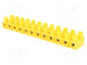 Terminal block; screw terminal; ways: 12; 0.75÷10mm2; 690V; 57A