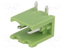 Pluggable terminal block; Contacts ph: 5mm; ways: 2; angled 90°