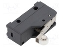 Microswitch SNAP ACTION; 16A/250VAC; 6A/24VDC; SPDT; ON-(ON)