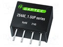 Converter: DC/DC; 2W