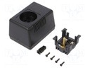 Enclosure: for power supplies; with earthing; X: 65mm; Y: 90mm