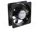Fan: AC; axial; 115VAC; 119x119x38mm; 180m3/h; 45dBA; ball bearing