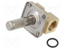 Electromagnetic valve; G 1/2"; brass; EPDM; EV220B; Valve: 2/2 NC