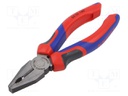 Pliers; universal; 160mm; for bending, gripping and cutting