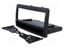 Radio mounting frame; Ford; 1 DIN; black