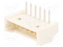 Socket; wire-board; male; PicoBlade; 1.25mm; PIN: 6; THT; 1A; 125V