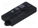Enclosure: for remote controller; X: 29mm; Y: 62mm; Z: 9mm; ABS
