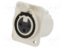 CHASS. CON. FEMALE 3POLE M3