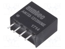 Converter: DC/DC; 1W; Uin: 10.8÷13.2V; 12VDC; Iout: 83mA; SIP4; 1.5g