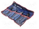 Kit: pliers; Pcs: 4; cutting,adjustable,universal; case