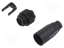Plug; Connector: circular; 693,RD24; male; PIN: 4; unshielded; 10A