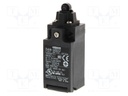 Limit switch; roller Ø9,5mm; NO/NC x2; 10A; max.240VAC; M20; IP65