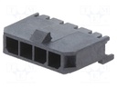 MicroFit 3.0 SR Vert TH Peg Tin 4Ckt