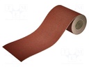 Sandpaper; Granularity: 12; Mounting: bur; W: 115mm; L: 4m
