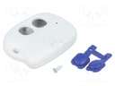 Enclosure: for remote controller; X: 37mm; Y: 47mm; Z: 11mm; ABS