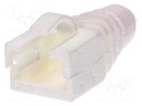 RJ45 plug boot; Colour: white