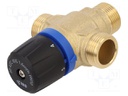 Thermostatic mixing valve; 20÷43°C; domestic hot water