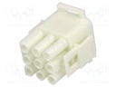 Plug; wire-wire; male/female; MLX; 6.35mm; PIN: 9; Layout: 3x3