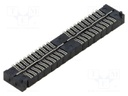 Connector: PCB to PCB; female; PIN: 80; 0.5mm; QSH; gold-plated; SMT