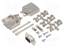 D-Sub; PIN: 9; plug; female; turned contacts; straight; soldering