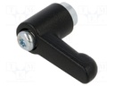 Lever; adjustable; Lever length: 30mm; Slider height: 24.5mm