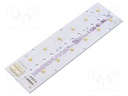 LED strip; W: 49.5mm; L: 172.2mm; No.of diodes: 12; CRImin: 80; 4000K