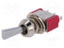 Switch: toggle; Pos: 2; SPDT; ON-ON; 2A/250VAC; 5A/28VDC; -30÷85°C