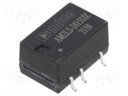 Converter: DC/DC; 2W; Uin: 21.6÷26.4V; 15VDC