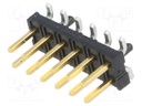 Pin header; wire-wire/PCB; male; Milli-Grid; 2mm; PIN: 12; SMT; 2A