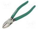 Pliers; side,cutting; Cut: with side face; 155mm